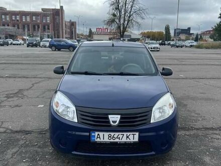 Синий Дачия Сандеро, объемом двигателя 1.39 л и пробегом 207 тыс. км за 4000 $, фото 1 на Automoto.ua