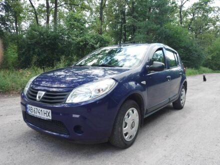 Дачия Сандеро 2009 в Виннице на Automoto.ua Синий Дачия Сандеро, объемом двигателя 1.4 л и пробегом 176 тыс. км за 4500 $, фото 1 на Automoto.ua