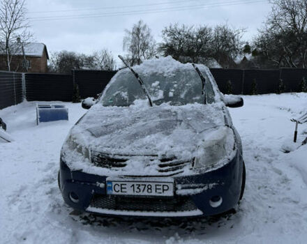 Синий Дачия Сандеро, объемом двигателя 1.39 л и пробегом 199 тыс. км за 3150 $, фото 1 на Automoto.ua