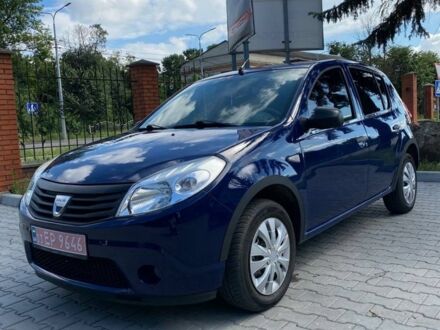 Дачия Сандеро 2009 в Луцке на Automoto.ua Синий Дачия Сандеро, объемом двигателя 1.4 л и пробегом 200 тыс. км за 4350 $, фото 1 на Automoto.ua