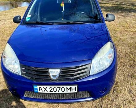 Синій Дачія Sandero, об'ємом двигуна 1.1 л та пробігом 167 тис. км за 3900 $, фото 1 на Automoto.ua