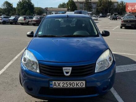 Синий Дачия Сандеро, объемом двигателя 1.2 л и пробегом 160 тыс. км за 3500 $, фото 1 на Automoto.ua