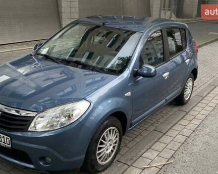 Синий Дачия Сандеро, объемом двигателя 1.6 л и пробегом 135 тыс. км за 5399 $, фото 1 на Automoto.ua