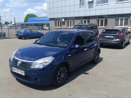 Дачія Sandero 2009 у Сумах на Automoto.ua Синій Дачія Sandero, об'ємом двигуна 1.4 л та пробігом 197 тис. км за 5399 $, фото 1 на Automoto.ua