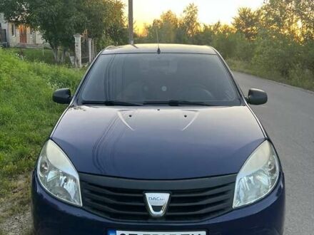 Синий Дачия Сандеро, объемом двигателя 1.4 л и пробегом 218 тыс. км за 3100 $, фото 1 на Automoto.ua