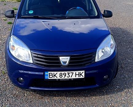 Синій Дачія Sandero, об'ємом двигуна 1.1 л та пробігом 252 тис. км за 3650 $, фото 1 на Automoto.ua