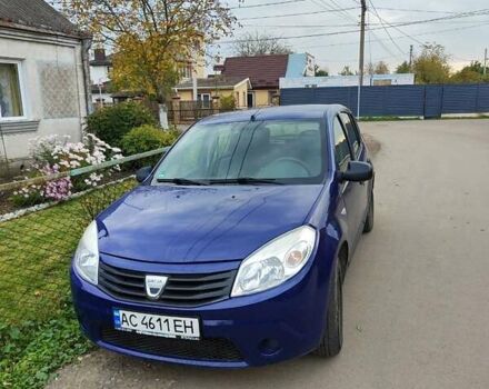 Дачия Сандеро 2009 в Луцке на Automoto.ua Синий Дачия Сандеро, объемом двигателя 1.39 л и пробегом 140 тыс. км за 4200 $, фото 1 на Automoto.ua