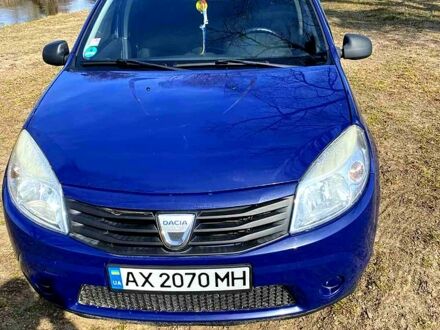 Синій Дачія Sandero, об'ємом двигуна 1.1 л та пробігом 166 тис. км за 4300 $, фото 1 на Automoto.ua