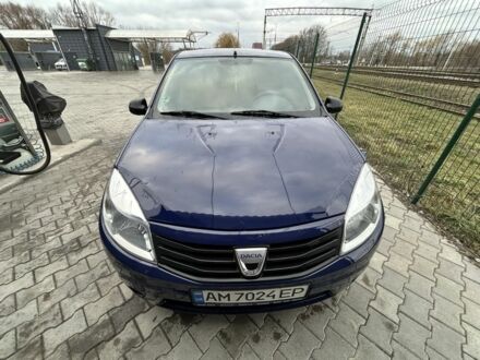 Синій Дачія Sandero, об'ємом двигуна 1.4 л та пробігом 145 тис. км за 4300 $, фото 1 на Automoto.ua