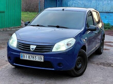 Синій Дачія Sandero, об'ємом двигуна 1.4 л та пробігом 185 тис. км за 4500 $, фото 1 на Automoto.ua