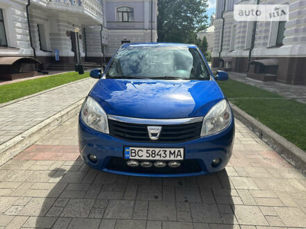 Синій Дачія Sandero, об'ємом двигуна 1.6 л та пробігом 169 тис. км за 6000 $, фото 1 на Automoto.ua