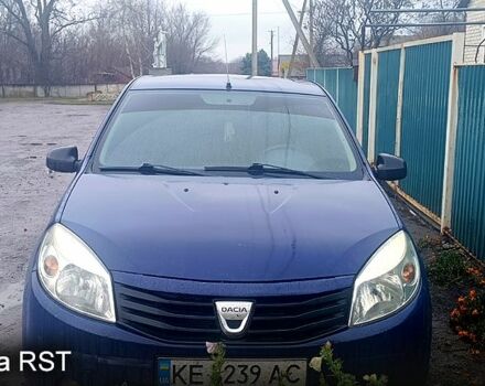 Синій Дачія Sandero, об'ємом двигуна 1.1 л та пробігом 220 тис. км за 3500 $, фото 1 на Automoto.ua