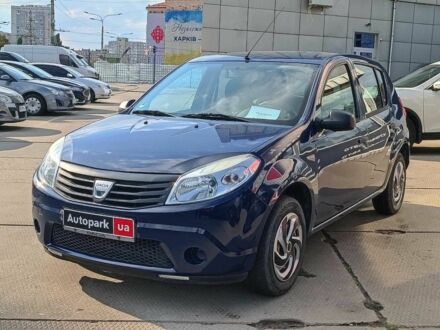 Дачія Sandero 2009 у Харкові на Automoto.ua Синій Дачія Sandero, об'ємом двигуна 1.4 л та пробігом 145 тис. км за 4430 $, фото 1 на Automoto.ua