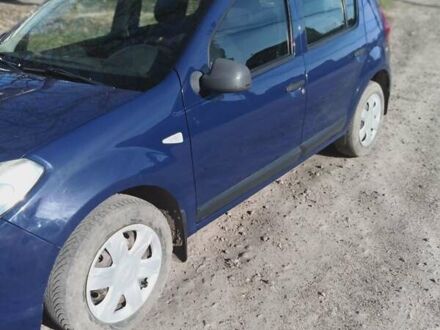 Синій Дачія Sandero, об'ємом двигуна 1.2 л та пробігом 130 тис. км за 4300 $, фото 1 на Automoto.ua