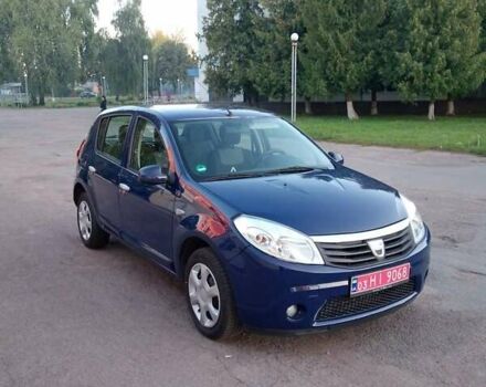 Синий Дачия Сандеро, объемом двигателя 1.4 л и пробегом 180 тыс. км за 4650 $, фото 1 на Automoto.ua