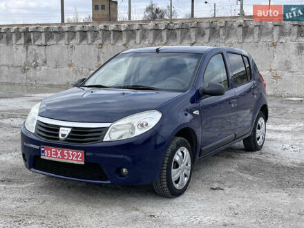 Дачія Sandero 2009 у Фастове на Automoto.ua Синій Дачія Sandero, об'ємом двигуна 1.4 л та пробігом 239 тис. км за 4600 $, фото 1 на Automoto.ua