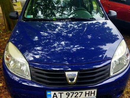Дачія Sandero 2009 у Івано-Франківську на Automoto.ua Синій Дачія Sandero, об'ємом двигуна 1.4 л та пробігом 232 тис. км за 4250 $, фото 1 на Automoto.ua