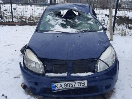 Дачия Сандеро 2009 в Киеве на Automoto.ua Синий Дачия Сандеро, объемом двигателя 1.4 л и пробегом 140 тыс. км за 1800 $, фото 1 на Automoto.ua