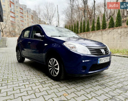 Синий Дачия Сандеро, объемом двигателя 1.4 л и пробегом 236 тыс. км за 3999 $, фото 1 на Automoto.ua