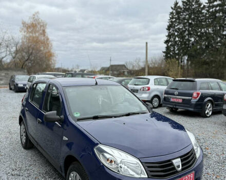 Синий Дачия Сандеро, объемом двигателя 1.2 л и пробегом 140 тыс. км за 4499 $, фото 1 на Automoto.ua