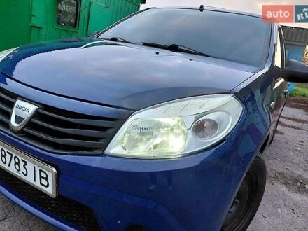 Синій Дачія Sandero, об'ємом двигуна 1.4 л та пробігом 185 тис. км за 4500 $, фото 1 на Automoto.ua