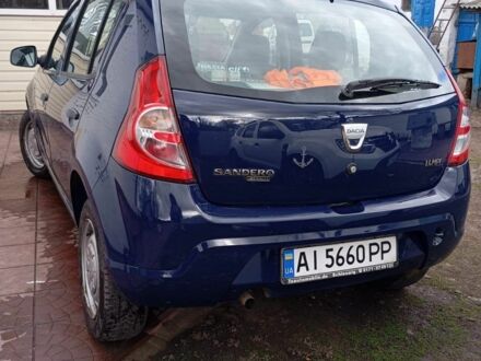 Синий Дачия Сандеро, объемом двигателя 1.4 л и пробегом 165 тыс. км за 4200 $, фото 1 на Automoto.ua