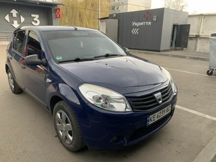 Дачия Сандеро 2009 в Павлограде на Automoto.ua Синий Дачия Сандеро, объемом двигателя 1.1 л и пробегом 210 тыс. км за 3500 $, фото 1 на Automoto.ua