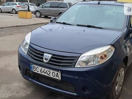 Синій Дачія Sandero, об'ємом двигуна 1.1 л та пробігом 225 тис. км за 3600 $, фото 1 на Automoto.ua