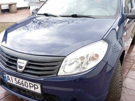 Синий Дачия Сандеро, объемом двигателя 1.39 л и пробегом 160 тыс. км за 4550 $, фото 1 на Automoto.ua