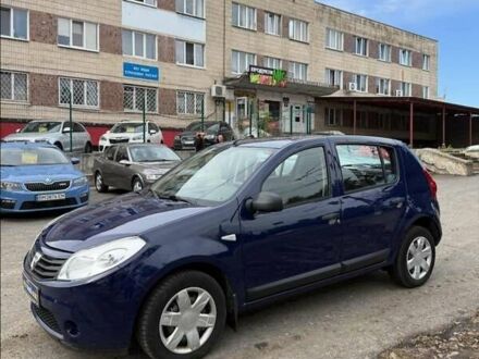 Синий Дачия Сандеро, объемом двигателя 1.39 л и пробегом 217 тыс. км за 5200 $, фото 1 на Automoto.ua
