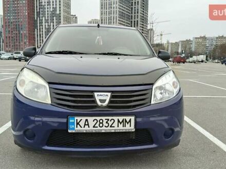 Синий Дачия Сандеро, объемом двигателя 1.1 л и пробегом 216 тыс. км за 3650 $, фото 1 на Automoto.ua