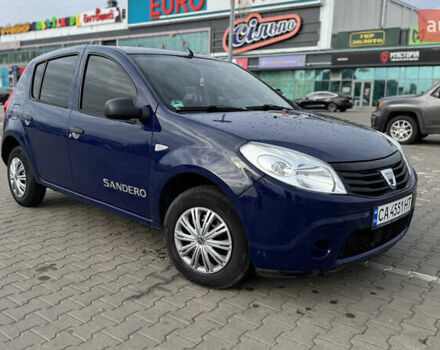 Синий Дачия Сандеро, объемом двигателя 1.4 л и пробегом 146 тыс. км за 3900 $, фото 1 на Automoto.ua