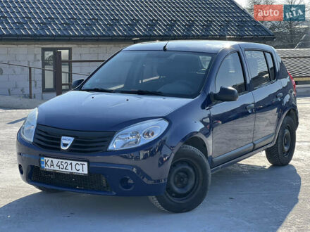 Дачія Sandero 2009 у Києві на Automoto.ua Синій Дачія Sandero, об'ємом двигуна 1.15 л та пробігом 147 тис. км за 4150 $, фото 1 на Automoto.ua