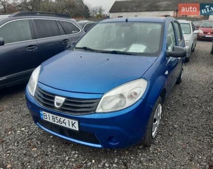 Синий Дачия Сандеро, объемом двигателя 1.39 л и пробегом 180 тыс. км за 4800 $, фото 1 на Automoto.ua