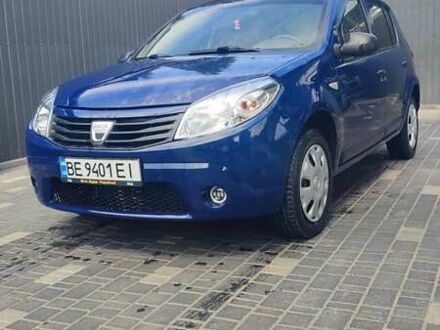 Синий Дачия Сандеро, объемом двигателя 1.4 л и пробегом 160 тыс. км за 4000 $, фото 1 на Automoto.ua