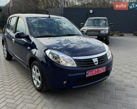 Синий Дачия Сандеро, объемом двигателя 1.6 л и пробегом 150 тыс. км за 6000 $, фото 1 на Automoto.ua