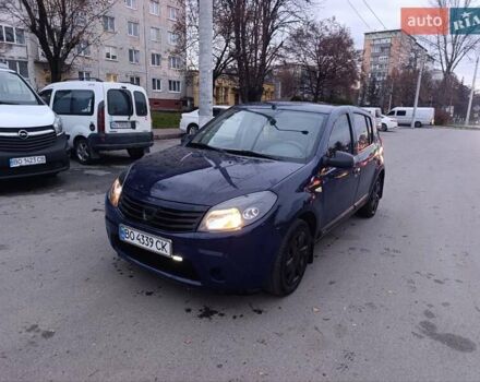 Синий Дачия Сандеро, объемом двигателя 1.4 л и пробегом 265 тыс. км за 3850 $, фото 1 на Automoto.ua
