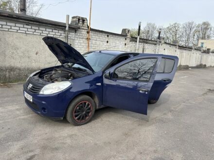 Дачия Сандеро 2009 в Кременчуге на Automoto.ua Синий Дачия Сандеро, объемом двигателя 1.4 л и пробегом 198 тыс. км за 4800 $, фото 1 на Automoto.ua