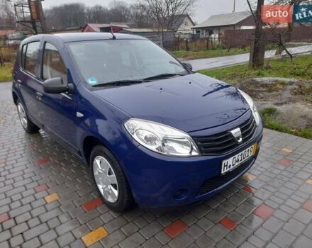 Синій Дачія Sandero, об'ємом двигуна 1.2 л та пробігом 156 тис. км за 4500 $, фото 1 на Automoto.ua