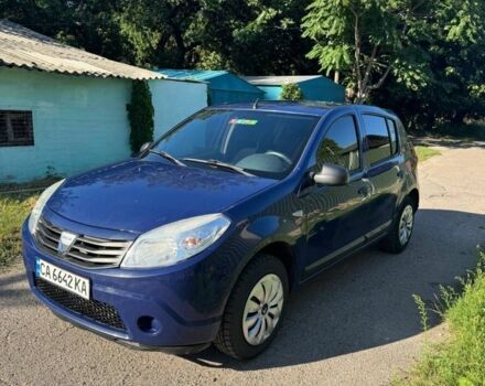 Синій Дачія Sandero, об'ємом двигуна 1.1 л та пробігом 218 тис. км за 3700 $, фото 1 на Automoto.ua