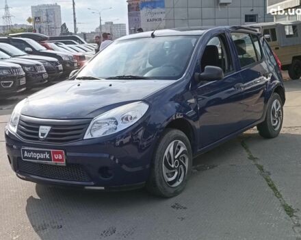 Синий Дачия Сандеро, объемом двигателя 1.4 л и пробегом 145 тыс. км за 5190 $, фото 1 на Automoto.ua