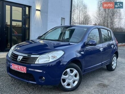 Синий Дачия Сандеро, объемом двигателя 1.4 л и пробегом 109 тыс. км за 4850 $, фото 1 на Automoto.ua