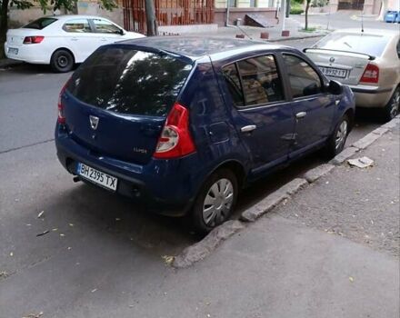 Синий Дачия Сандеро, объемом двигателя 1.4 л и пробегом 190 тыс. км за 4100 $, фото 1 на Automoto.ua