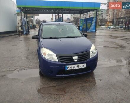 Синий Дачия Сандеро, объемом двигателя 1.39 л и пробегом 155 тыс. км за 4300 $, фото 1 на Automoto.ua
