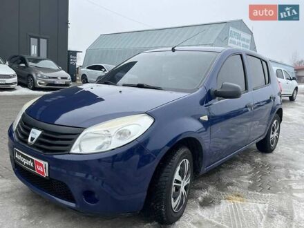 Дачія Sandero 2009 у Львові на Automoto.ua Синій Дачія Sandero, об'ємом двигуна 1.4 л та пробігом 208 тис. км за 3990 $, фото 1 на Automoto.ua