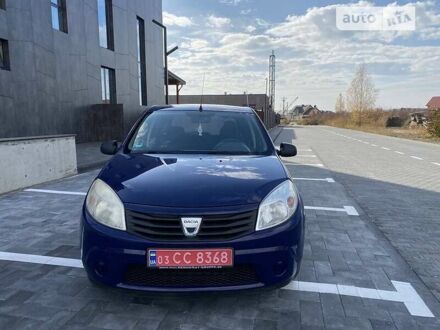 Дачия Сандеро 2009 в Киеве на Automoto.ua Синий Дачия Сандеро, объемом двигателя 1.4 л и пробегом 181 тыс. км за 4900 $, фото 1 на Automoto.ua