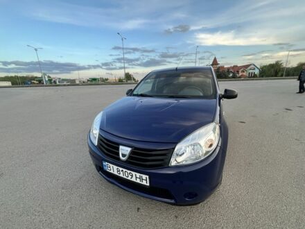 Дачія Sandero 2009 у Полтаві на Automoto.ua Синій Дачія Sandero, об'ємом двигуна 1.4 л та пробігом 145 тис. км за 4390 $, фото 1 на Automoto.ua