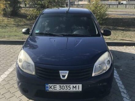 Дачія Sandero 2009 у Дніпро (Дніпропетровську) на Automoto.ua Синій Дачія Sandero, об'ємом двигуна 1.2 л та пробігом 380 тис. км за 4000 $, фото 1 на Automoto.ua