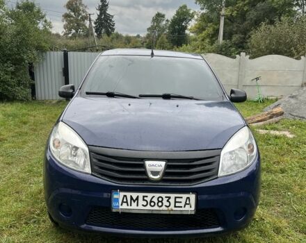 Синій Дачія Sandero, об'ємом двигуна 1.4 л та пробігом 220 тис. км за 1900 $, фото 1 на Automoto.ua