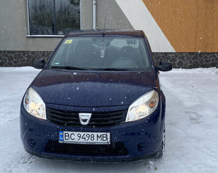 Синий Дачия Сандеро, объемом двигателя 1.2 л и пробегом 164 тыс. км за 4200 $, фото 1 на Automoto.ua